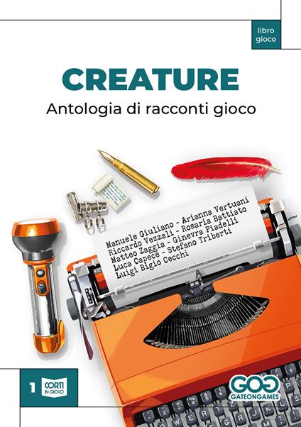 Creature. Antologia di racconti gioco - copertina