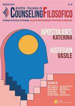 Rivista italiana di counseling filosofico (2022). Vol. 15