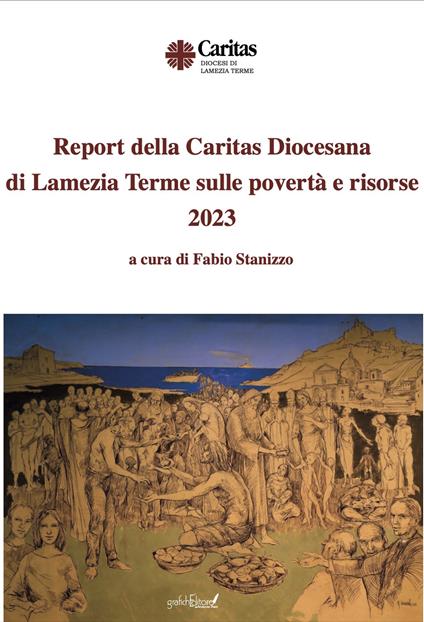 Report della Caritas Diocesana di Lamezia Terme sulle povertà e risorse 2023 - copertina