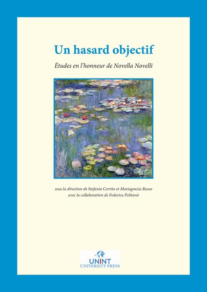 Un hasard objectif. Études en l’honneur de Novella Novelli - copertina