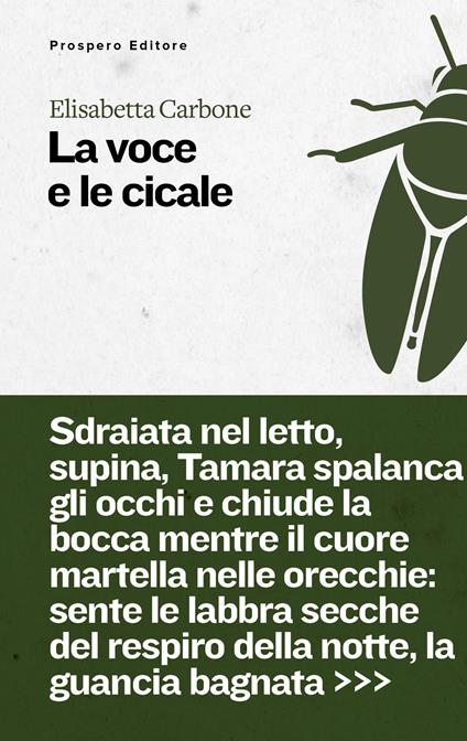 La voce e le cicale - Elisabetta Carbone - copertina