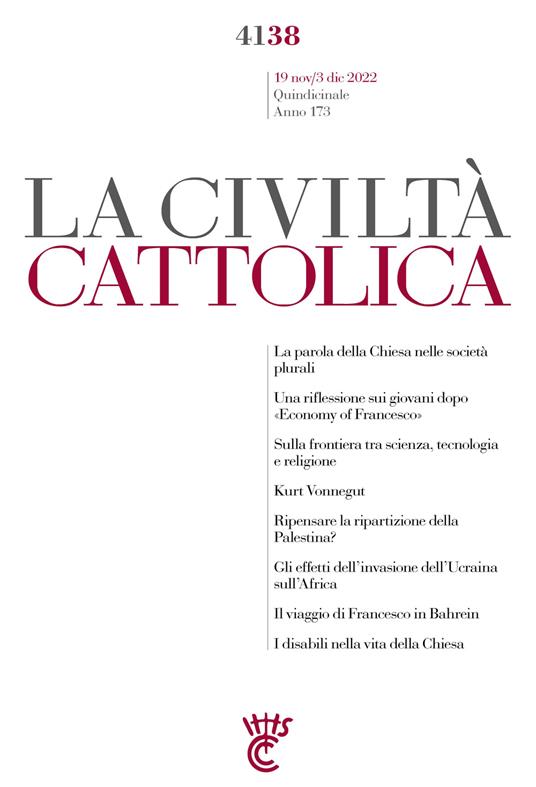 La civiltà cattolica. Quaderni (2022). Vol. 4138 - AA.VV. - ebook