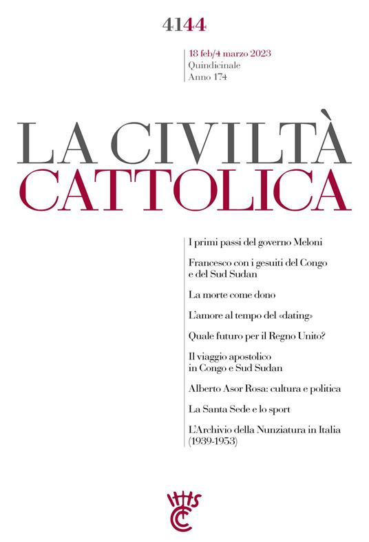 La civiltà cattolica. Quaderni (2023). Vol. 4144 - AA.VV. - ebook