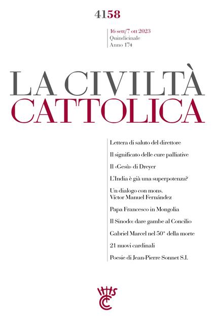 La civiltà cattolica. Quaderni (2023). Vol. 4158 - AA.VV. - ebook