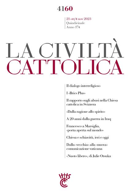 La civiltà cattolica. Quaderni (2023). Vol. 4160 - AA.VV. - ebook