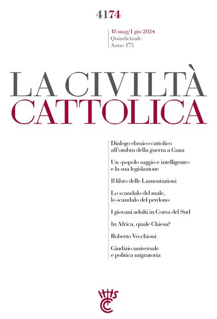 La civiltà cattolica. Quaderni (2024). Vol. 4174 - AA.VV. - ebook