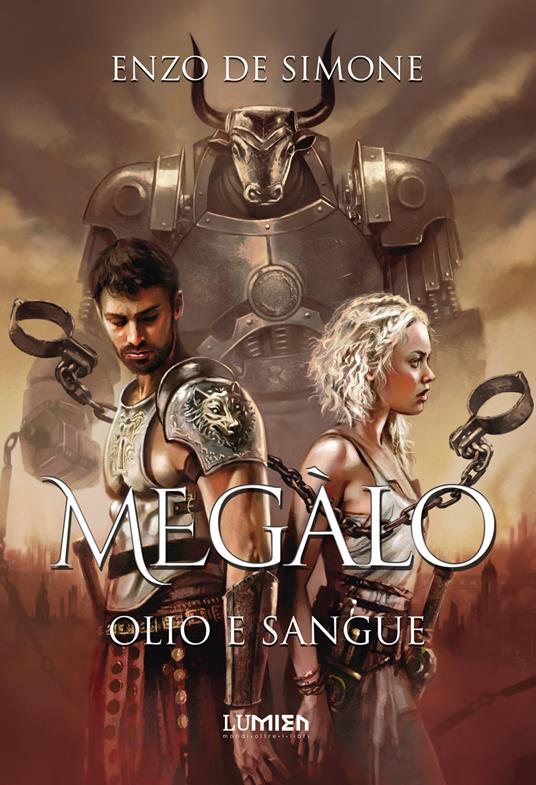 Megàlo. Olio e sangue - Enzo De Simone - copertina