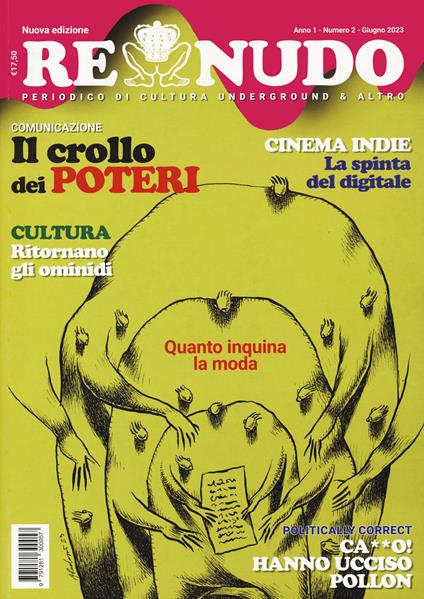 Re nudo (2023). Vol. 2: Cinema e teatro. Luci spente, sipari - copertina