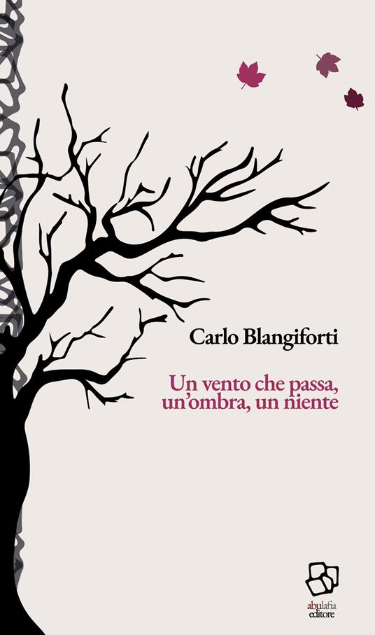 Un vento che passa, un'ombra, un niente - Carlo Blangiforti - copertina