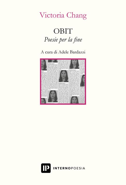 OBIT. Poesie per la fine. Ediz. italiana e inglese - Victoria Chang - copertina