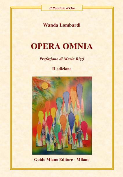 Opera omnia - Wanda Lombardi - copertina