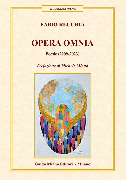 Opera omnia. Poesie (2009-2023) - Fabio Recchia - copertina