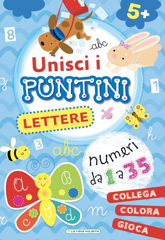 Lettere. Unisci i puntini. Ediz. a colori - copertina