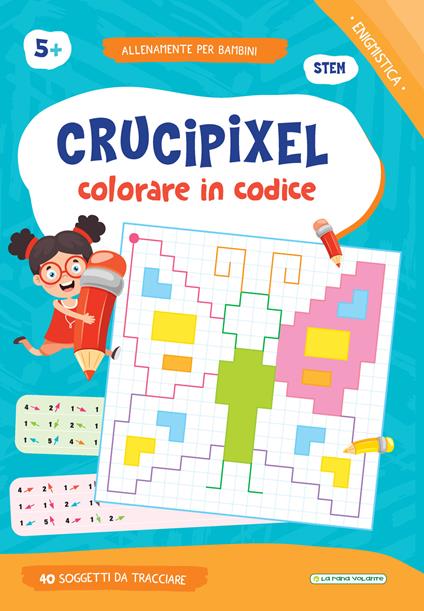 Crucipixel. Colorare in codice - copertina