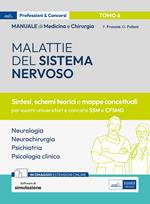 Manuale di medicina e chirurgia. Con espansione online. Con software di simulazione. Vol. 6: Malattie del sistema nervoso. Sintesi, schemi teorici e mappe concettuali