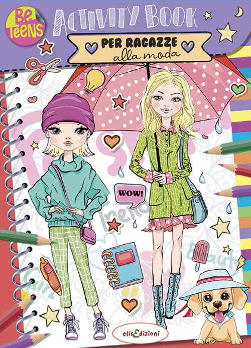 Activity book per ragazze alla moda - copertina