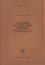 L'ateismo di Paul-Henry Thiry d’Holbach