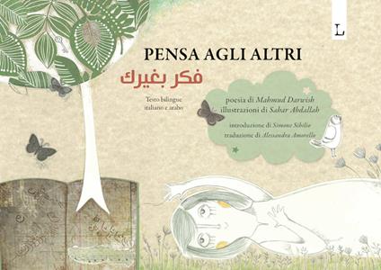 Pensa agli altri. Ediz. italiana e araba - Mahmoud Darwish - copertina