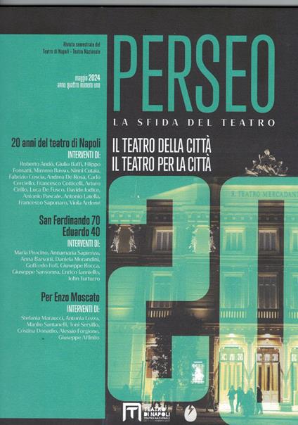 Perseo. La sfida del teatro. Vol. 6: Il teatro della città. Il teatro per la città - copertina