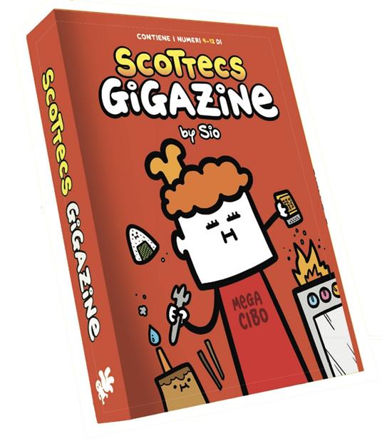 Scottecs Gigazine. Vol. 9-12 - Sio - copertina