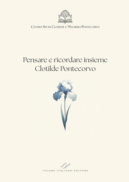 Pensare e ricordare insieme Clotilde Pontecorvo - copertina