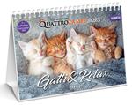 Gatti & relax. Calendario da tavolo 16 mesi