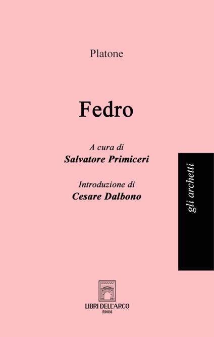 Fedro - Platone - copertina