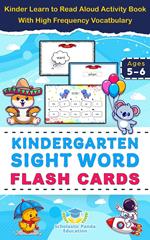 Kindergarten Sight Word Flash Cards