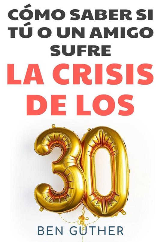 Cómo Saber si Tú o un Amigo sufre La Crisis de los 30