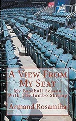 A View From My Seat: My Baseball Season With The Jumbo Shrimp - Armand Rosamilia - cover