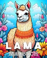 Lama Malbuch: Schöne Bilder zum Ausmalen und Entspannen