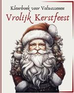 Vrolijk Kerstfeest - Kleurboek voor Volwassenen: 40 Ontwerpen voor Stressverlichting & Ontspanning