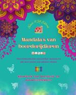 Mandala's van boerderijdieren Kleurboek voor boerderij- en natuurliefhebbers Ontspannende ontwerpen: Een verzameling krachtige mandala's die het leven van dieren vieren