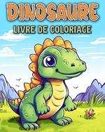 Dinosaure Livre de Coloriage: Dinosaures Livre de Coloriage Pour les Enfants de 4 à 8 Ans