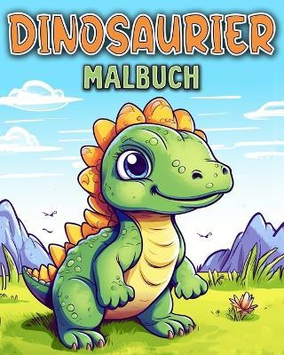 Dinosaurier Malbuch: 50 Einzigartig Dinosaurier Ausmalbilder fur Kinder im Alter 4-8 Jahren - Hannah Schoening - cover