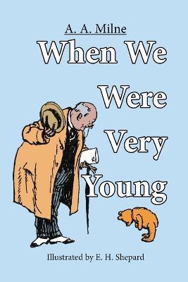 When We Were Very Young - A a Milne - cover