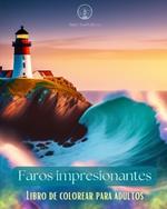 Faros impresionantes Libro de colorear para adultos Dise?os creativos de faros para aliviar el estr?s y relajarse: Disfrute de una agradable experiencia con esta incre?ble colecci?n de faros