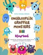 Ongelooflijk grappige monsters Kleurboek Schattige en creatieve monstersc?nes voor kinderen van 3-10 jaar: Ongelooflijke verzameling vrolijke monsters om de creativiteit te stimuleren