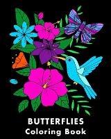 Butterflies Coloring Book: 25 Butterfly-Themed Coloring Pages for Mindfulness - Artizen Studio - cover