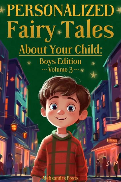 Personalized Fairy Tales About Your Child: Boys Edition. Volume 3 - Aleksandrs Posts - ebook