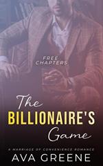 The Billionaire's Game (FREE Chapters)