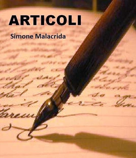 Articoli - Simone Malacrida - ebook