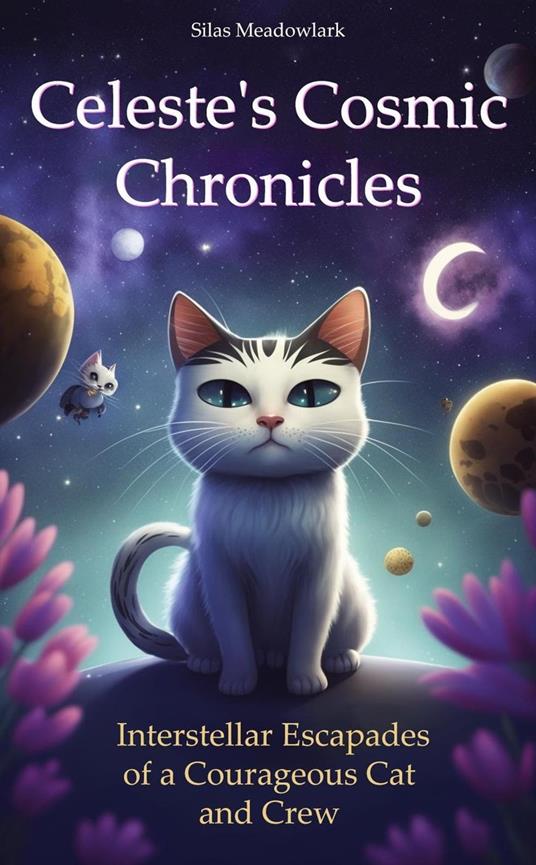 Celeste's Cosmic Chronicles: Interstellar Escapades of a Courageous Cat and Crew - Silas Meadowlark - ebook