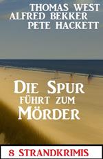 Die Spur führt zum Mörder: 8 Strandkrimis