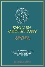 English Quotations Complete Collection: Volume III