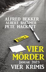 Vier Mörder Januar 2023: Vier Krimis