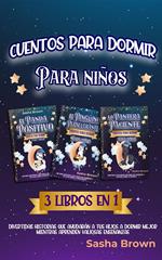 Cuentos para dormir para niños: 3 libros en 1