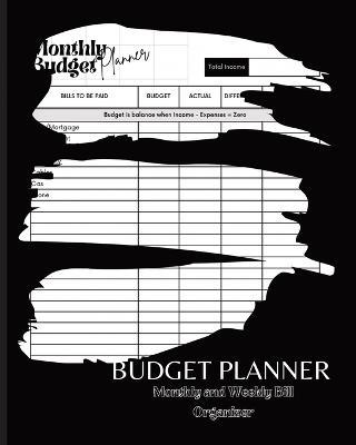 Budget Planner: Twelve Months Financial Organizer, Monthly and Weekly Budget Planner, Bill Payment, Expenses Tracker with Subscription and Debt Tracking Worksheets included to get your finances in Order - Jenebah - cover