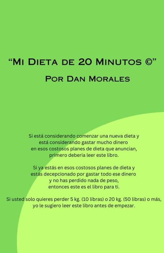 Mi Dieta de 20 Minutos ©