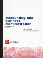 Accounting and business administration. Module 1